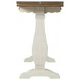 thumbnail image 5 of Martin Svensson Home Napa Pedestal Flip Top Sofa Table, White Stain and Reclaimed Natural, 5 of 11