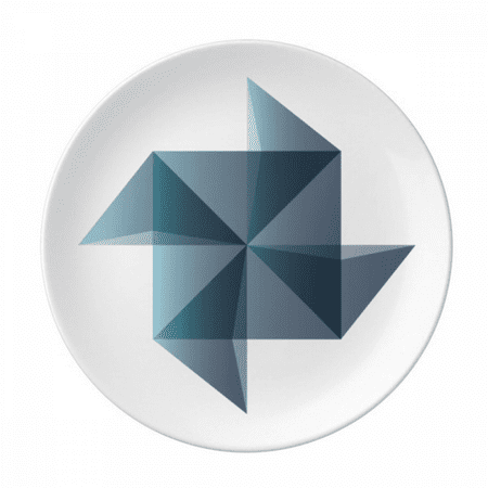 

Origa Windll Geometric Shape Plate Decorative Porcelain Salver Tableware Dinner Dish