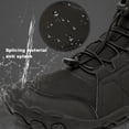 thumbnail image 4 of Botas de nieve descalzas zapatos de trekking al aire libre antideslizantes térmicos para senderismo escalada, 4 of 9