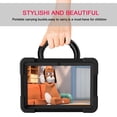 thumbnail image 3 of Dteck Case for Amazon Fire HD 8 / Fire HD 8 Plus (10th Generation, 2020 Released) - Heavy Duty Hybrid Shockproof Handle Case Protective Cover with 360 Rotating Kickstand, Black, 3 of 9