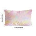 thumbnail image 3 of Aodebiao Housse d'Oreiller en Polyester de Qualité Supérieure avec Fermeture Éclair Invisible, Étui de Coussin Décoratif Résistant aux Plis, Protège-Oreiller de Literie Doux Lavable pour la Déco de la Maison Salon Chambre Sofa Chaise, 3 of 6