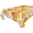 thumbnail image 5 of Ryvnso Honey Rectangle Table Cloth Tablecover Dinning Tablecloth 54"x54", 5 of 8