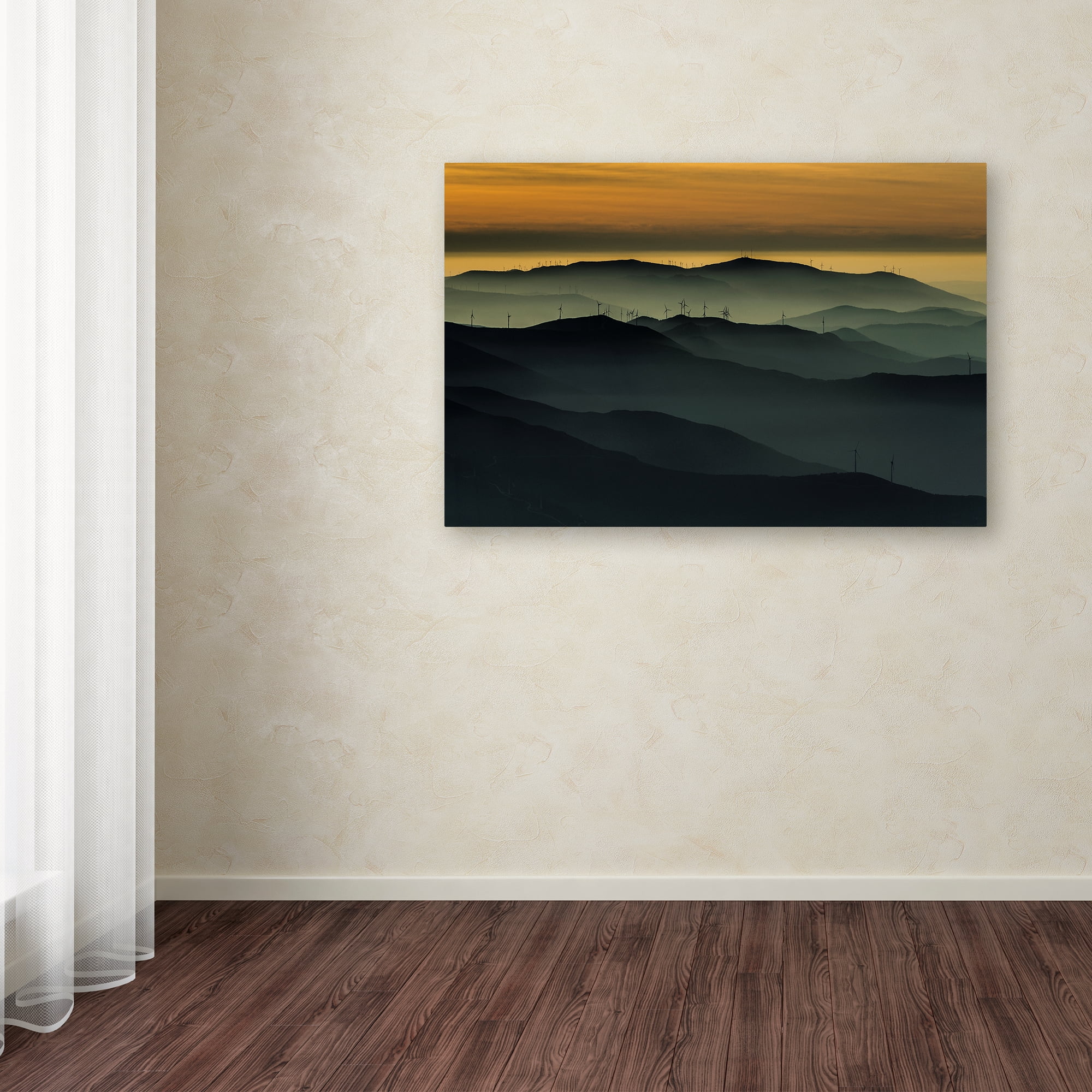 Trademark Fine Art 'Below The Horizon' Canvas Art by Rui Correia