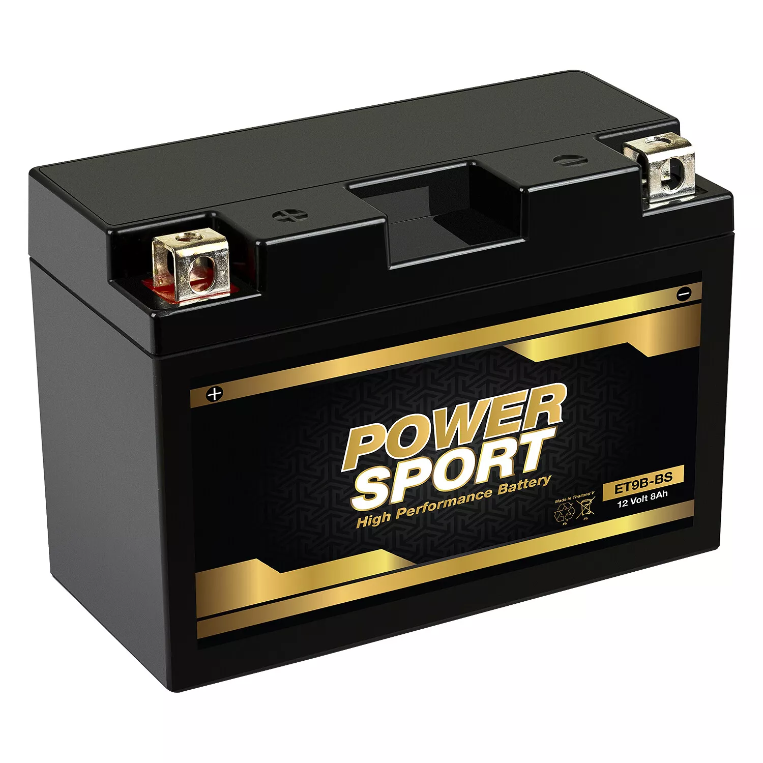 ExpertPower Powersport 12 V Automotive Battery, Group Size B9-B, 185 CCA for Motorcycle, Yamaha