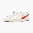 thumbnail image 2 of PU & MA Clyde Neverworn III Sneakers Shoe Warm White/Club Red 396489-01 US 4-12, 2 of 5