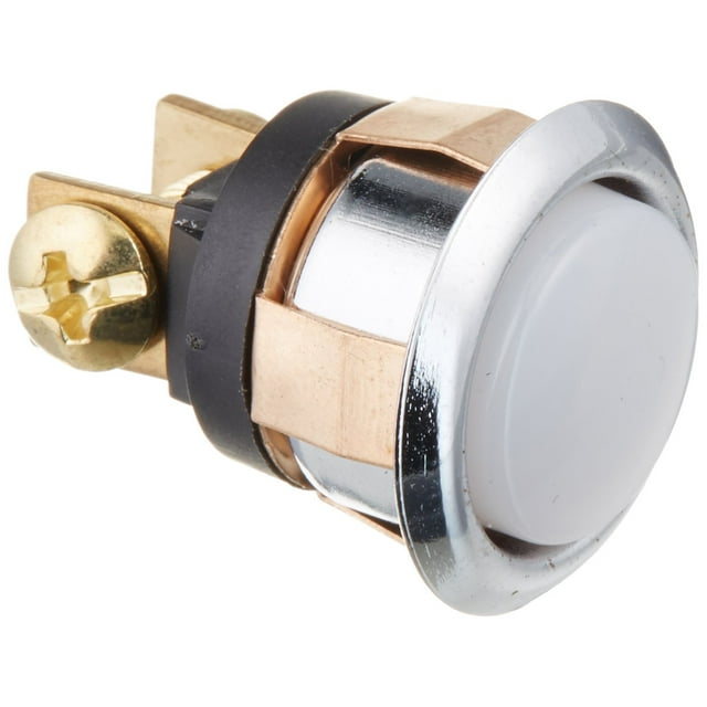 THOMAS & BETTS DH1201L 0 Pulsador de timbre redondo iluminado blanco