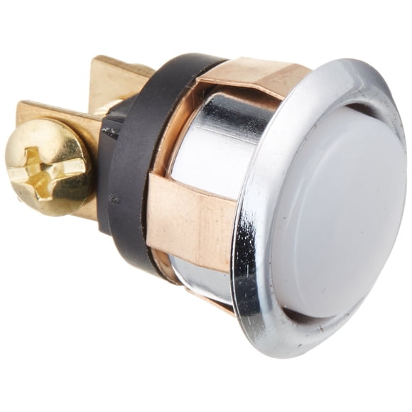 THOMAS & BETTS DH1201L 0 Pulsador de timbre redondo iluminado blanco