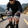 thumbnail image 5 of MMJ Cycling Gloves Half Finger Breathable Non Slip Palm for Men Women Bike Motorcycle, 5 of 6