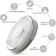 thumbnail image 1 of Wake Up Light Cabinet Lamp Table Lamp 3D Night Lamp Table Lamp Simple Wardrobe Lamp Table Lamp (2 Pieces, White), 1 of 5