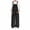 Black, variant on KAUOD Girls Denim Overall Baggy Wide Leg Adjustable Strap Jean Overalls Spring Vintage Y2K Trendy Trousers with Pocket