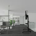 thumbnail image 4 of Black Ultra Heavy Duty Mobile Stand TV Cart Mount, Fits 32" to 100" Flat Screens, 4 of 9