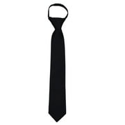 Men's Solid Color Zipper Necktie Ties - Many Colors Available
