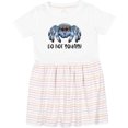 thumbnail image 3 of Inktastic Do Not Squash Cute Jumping Spider Girls Toddler Dress, 3 of 5