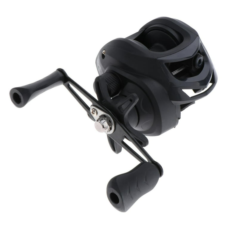 Fishing Reels, Strong Corrosion Resistance Metal Saltwater Baitcasting Reel  with Braking System - Right handed 