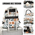 thumbnail image 3 of FORMRS Mini Backpack Purse for Women Travel Daypack Casual Shoulder Bag, Flowers Pattern, 3 of 7