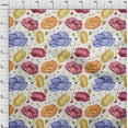 thumbnail image 4 of oneOone Rayon Pink Fabric Floral Dress Material Fabric Print Fabric By The Yard 56 Inch Wide, 4 of 4