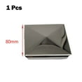 thumbnail image 1 of 1pc Square Post Cap Stainless Steel To Steel Galvanized Cover Pyramid Shape Cap Home Garden Column Decoration Supplies 1pcs 80mm, 1 of 9