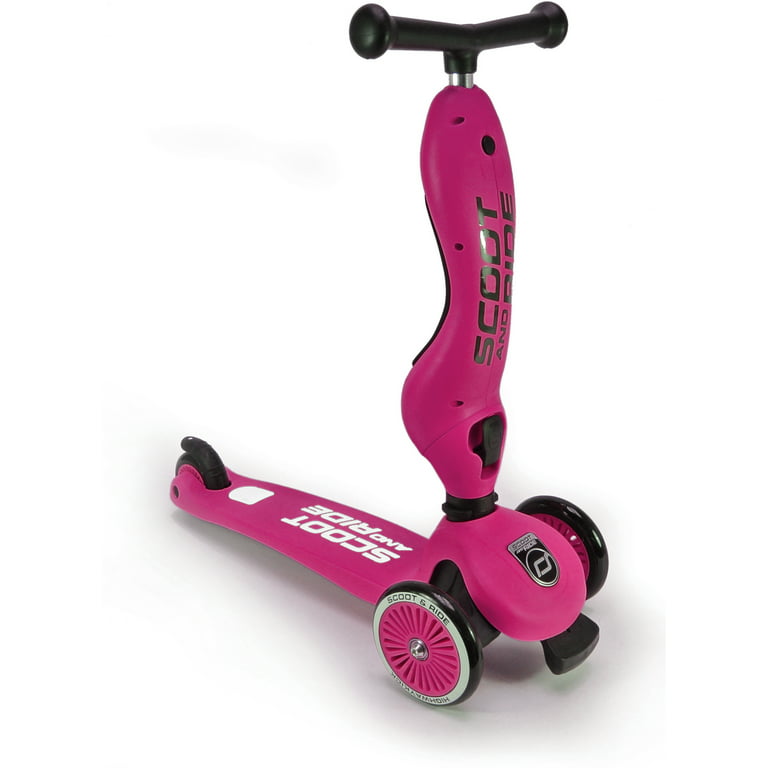Scoot Ride 2-in-1 Bike & Kick Scooter for Ages (Pink) - Walmart.com