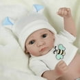thumbnail image 4 of Reborn Newborn Baby Reallike Doll Handmade Lifelike Silicone, realistic baby doll, 4 of 5