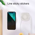 thumbnail image 2 of CAROOTU Car Sticker Cell Phone Paste Silicone Stickers Headphone Cable Organizer Smartphone Holder Bracket, 2 of 8
