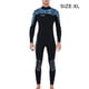 thumbnail image 2 of HETSUITS AISLAMIENTO AISLAMIENTO DE ONE PIEZAS PROFESIONAL DE PROFESIONES Tela cómoda Tres capas engrosada Mantenga un traje de surf caliente azul XL 3mm Noticed OD017112-04, 2 of 6