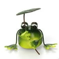 thumbnail image 6 of SPOORYYO Iron Frog Ornaments - Set of 4 Garden Decorations for Home and Outdoor Use, Green, 6 of 9