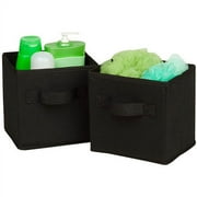 Honey Can Do Mini Non-Woven Foldable Storage Cube, Multicolor (Pack of 6)