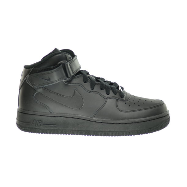 Nike Air Force 1 (GS) Big Kids Sneakers Black 314195-004 (5 M US) - Walmart.com