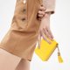 thumbnail image 5 of Hukapapa Bolso de tarjeta femenino pequeño bolso de tarjeta exquisito bolso de tarjeta de gran capacidad amarillo, 5 of 5