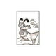 thumbnail image 1 of Minimalist Nursery Wall Art Decor Disney Mickey Mouse And Friends Poster Toy Story Line Art Canvas Painting Room Decoration Gift40X60cm No Frame Gao Jinjia LED, 1 of 2