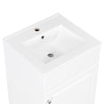thumbnail image 6 of 20-inch bathroom vanity with sink adjustable shelf and door organizer for efficient storage, 6 of 7