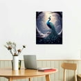 thumbnail image 2 of Shiartex 16x20in Canvas Wall Art Picture for Living Room Bedroom Beautiful Peacock Art Modern 16x20in, 2 of 3