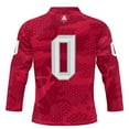 thumbnail image 3 of Men's GameDay Greats #0 Scarlet Ohio State Buckeyes Ice Hockey Jersey, 3 of 4