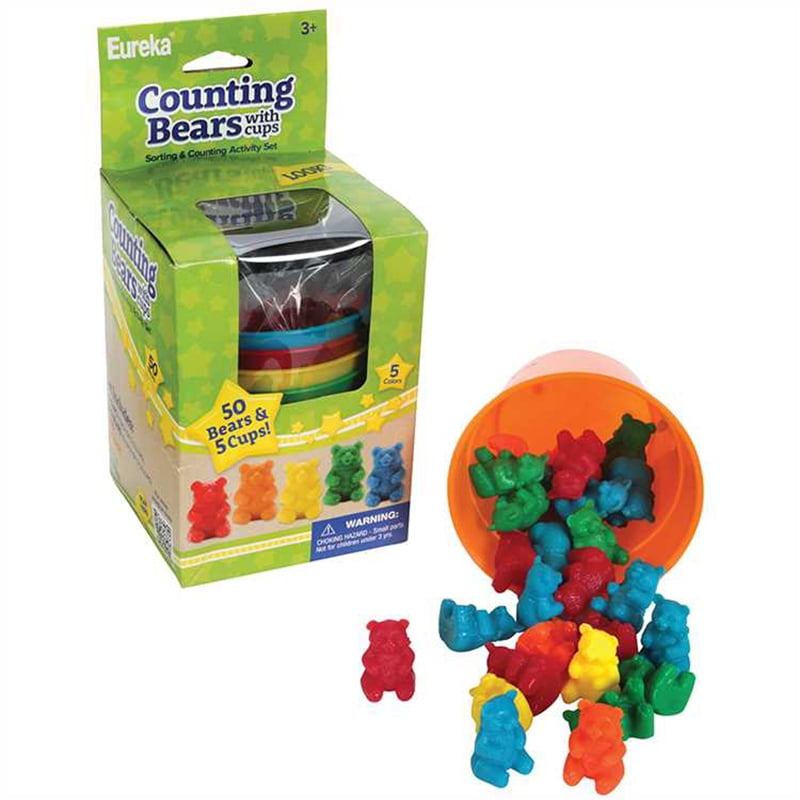 102 ct. Baby Bear Counters