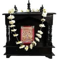 thumbnail image 4 of Mereappne Wall Hanging Wooden Temple for Office & Home Black Perfect for Home Decor, 4 of 4