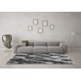 thumbnail image 3 of Ahgly Company Indoor Square Abstract Gray Modern Area Rugs, 8' Square, 3 of 4