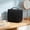 Black, variant on Cififendec Hanging Hook Travel Toiletry Bag, 7.48"×6.69", Portable Waterproof Cosmetic Organizer Case for Business Trip Hotel Bathroom Skincare Makeup Storage