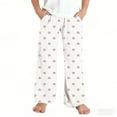 thumbnail image 5 of ATOGUTA Pajama Pants for Girls Long Sleep Plaid Pants Soft Lounge Pj Bottoms with Pockets, 5 of 6