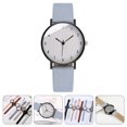 thumbnail image 3 of Women Wrist Watch Stylish Watch Leather Strap Wrist Watch Simple Style Wrist Watch Decor, 3 of 8