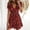 Red, variant on Women’s Casual Dress for Everyday Wear Modern Leopard Print Wrap Midi Dress for Party and Club Lightweight Lightweight Red XL