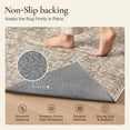 thumbnail image 5 of KUETH 2x7 Vintage Runner Rug Machine Washable, Kitchen Runner Rug for Floor and Hallway, Non Slip Flat Pile Area Rug with Rubber Backing for Entryway Bathroom Bedroom Laundry, 5 of 11