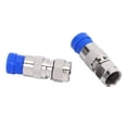 thumbnail image 4 of 100PCS RG6 Compression Connectors Coaxial Cable Waterproof Connection F Compression Connector Compression Tool, 4 of 7
