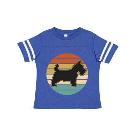 

Inktastic Scottie Dog Vintage Scottish Terrier Gift Toddler Boy or Toddler Girl T-Shirt
