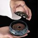 thumbnail image 3 of Incense Burner, Ceramic Incense Burner With Lid, Suitable For Incense Cones/incense Coils/incense Sticks, 30 Incense Cones + Metal Incense Holder + Fi, 3 of 5