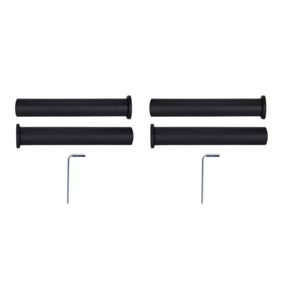 Wosthever 2 piezas manguito adaptador de barra de pesas con llave en forma de L para levantamiento de pesas 50mm x 200mm cabeza plana Cabeza plana de 50 mm x 200 mm 2Conjunto