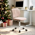 thumbnail image 1 of Homy Casa Adjustable Swivel Desk Chair with Cushioned Seat for Dorm Study Desks, 1 of 10