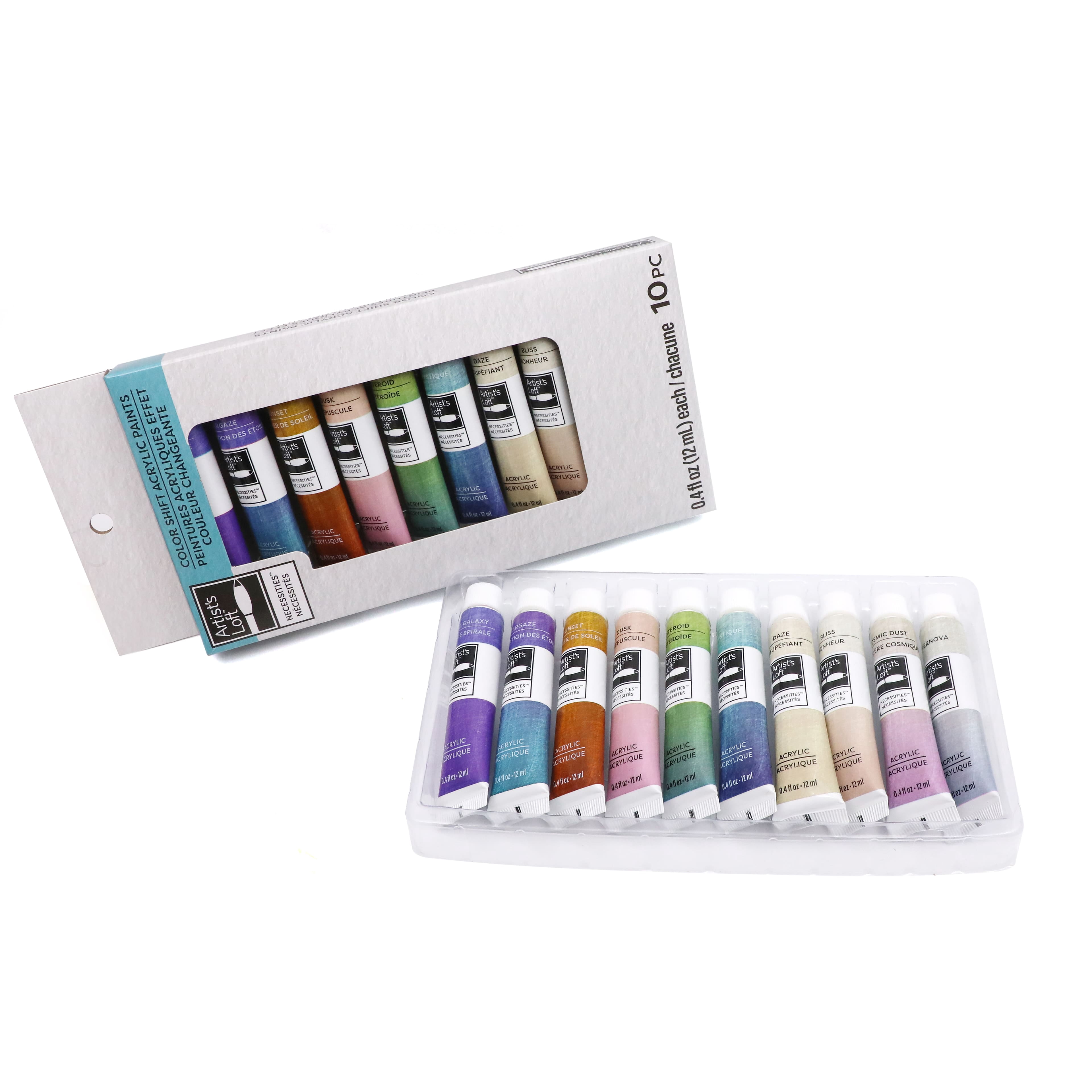 Artist's Loft Necessities Color Shift Acrylic Paints, 80 Total (8 Packs of 10)