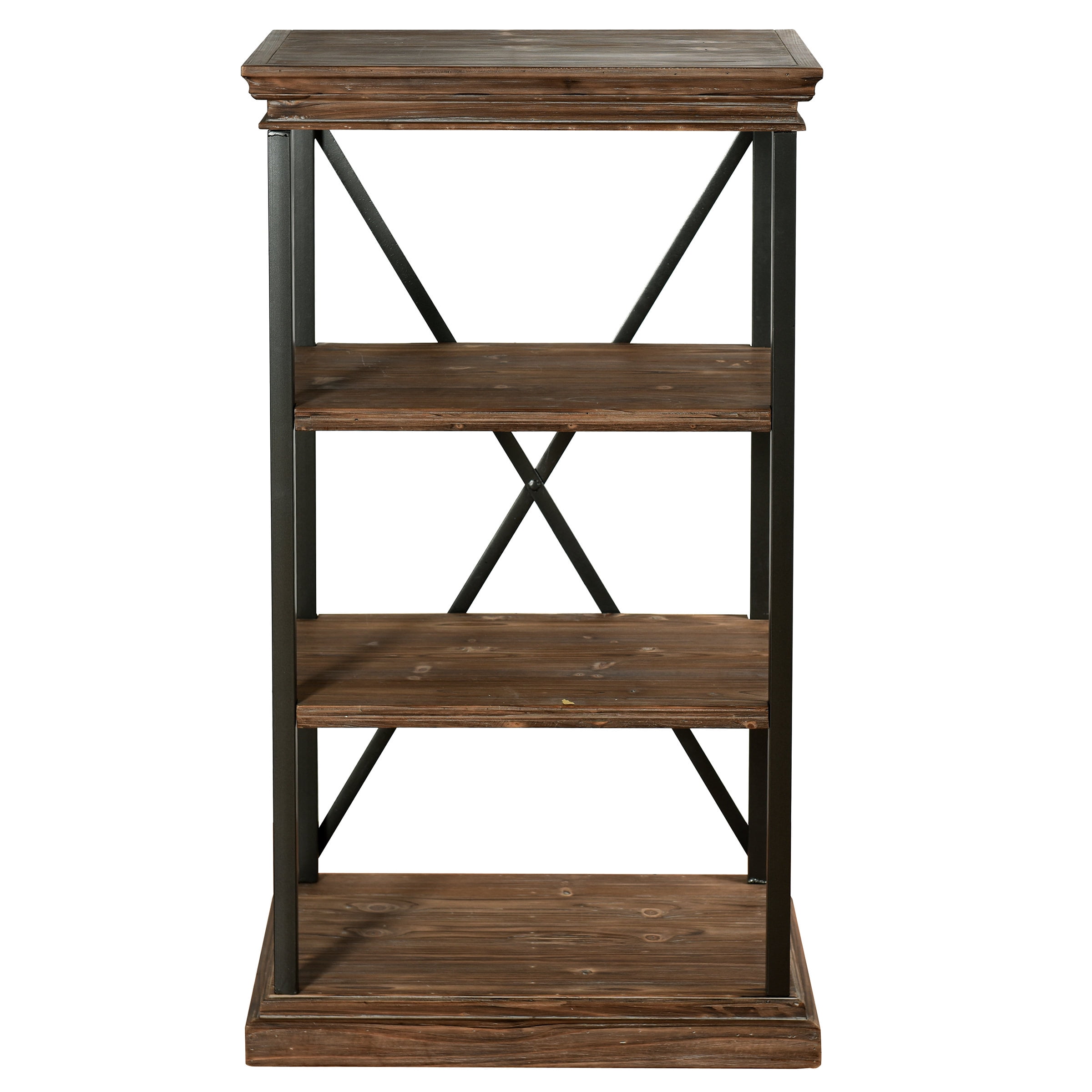 Archer Ridge Four Tier Bookcase Driftwood Grey