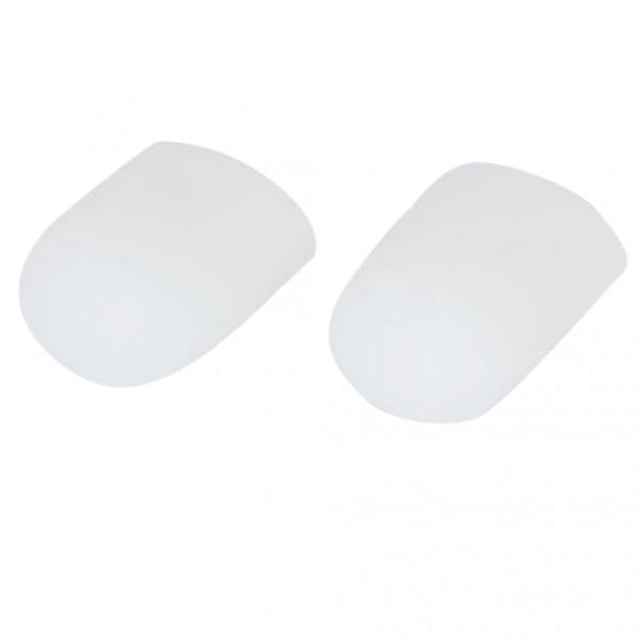 3x Gel de Sílice Toe Caps Protectores Almohadillas Cubiertas para Uñas Encarnadas Salvador protector de punteras 4x2.5cm
