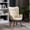 White, variant on Velvet Fabric - Glued Corners - Home Dining - Comfortable and Stylish Dining Chairs